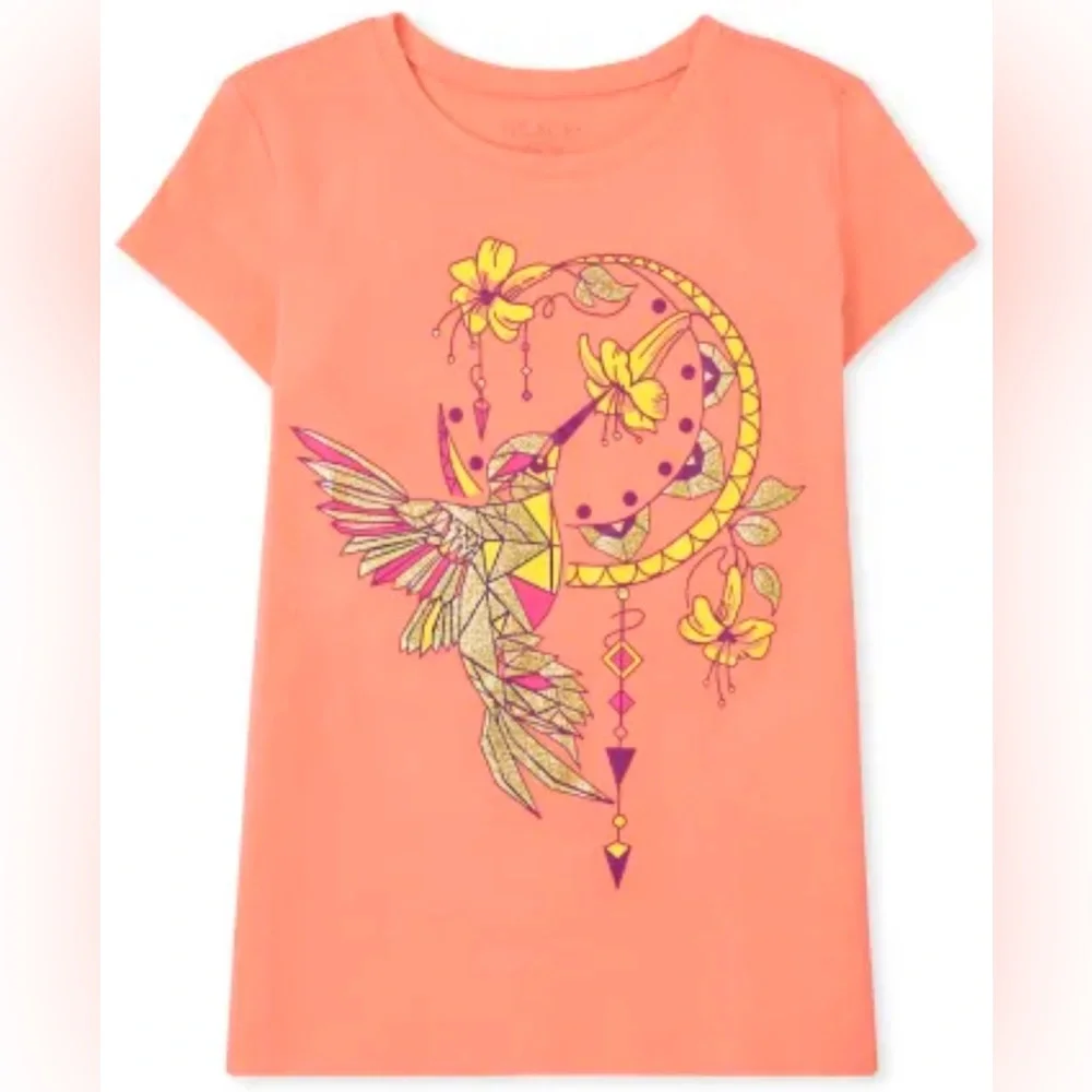 💖 Childrens Place Hummingbird Shirt
